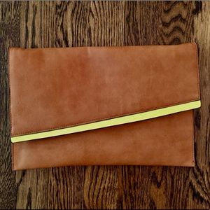 Faux Leather Clutch